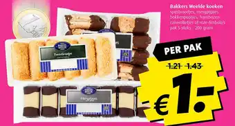 Boni Bakkers Weelde koeken aanbieding