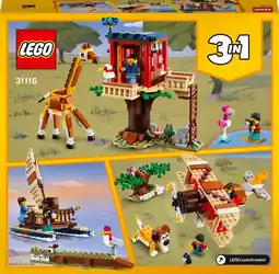Bol.com LEGO Creator Safari Wilde Dieren Boomhuis - 31116 aanbieding