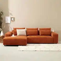 Wehkamp NOUS Living hoekbank links Miro aanbieding