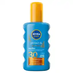 Albert Heijn Nivea Sun Protect & bronze zonnebrand spf30 aanbieding
