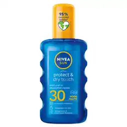 Albert Heijn Nivea Sun Protect & dry touch zonnespray spf30 aanbieding