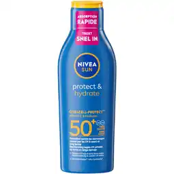 Albert Heijn Nivea Sun Protect & hydrate zonnemelk spf50 aanbieding