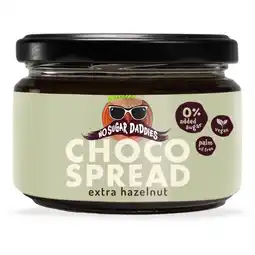 Albert Heijn No Sugar Daddies Choco spread extra hazelnut aanbieding