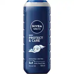 Albert Heijn NIVEA Men protect & care shower gel aanbieding