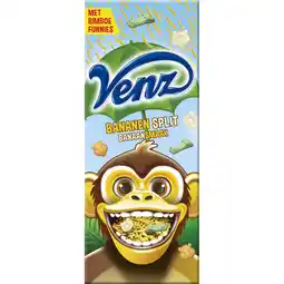 Albert Heijn Venz Bananen split banaansmaak aanbieding