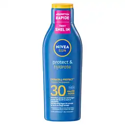 Albert Heijn Nivea Sun Protect & hydrate zonnecrème spf30 aanbieding