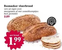 Coop Boonacker vloerbrood aanbieding