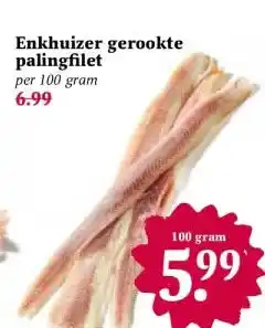 Coop Enkhuizer gerookte palingfilet aanbieding