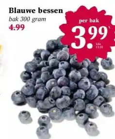 Coop Blauwe bessen aanbieding