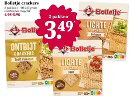 Coop Bolletje crackers aanbieding