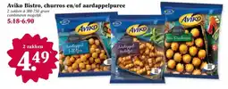 Coop Aviko Bistro, churros en/of aardappelpuree aanbieding