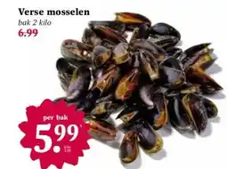 Coop Verse mosselen aanbieding