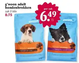 Coop g'woon adult hondenbrokken aanbieding