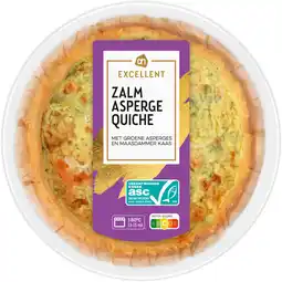 Albert Heijn AH Excellent Zalm asperge quiche aanbieding