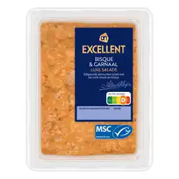 Albert Heijn AH Excellent Bisque & garnaal luxe salade aanbieding