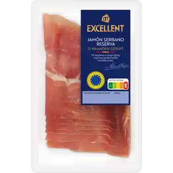 Albert Heijn AH Excellent Jamón serrano reserva aanbieding