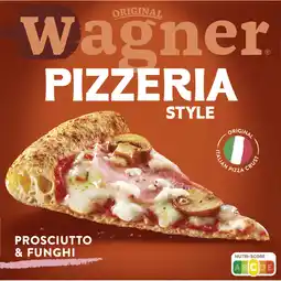 Albert Heijn Wagner Pizzeria style prosciuto fung aanbieding