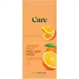Albert Heijn Care Orange fruit peel-off mask aanbieding