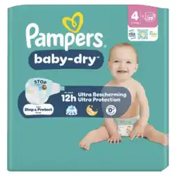 Albert Heijn Pampers Baby-dry luiers maat 4 aanbieding