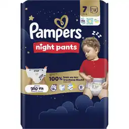 Albert Heijn Pampers Night pants luierbroekje maat 7 aanbieding
