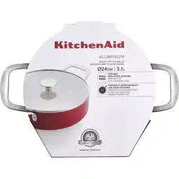 Albert Heijn KitchenAid Hapjespan met deksel 24cm aanbieding