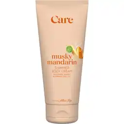 Albert Heijn Care Musky mandarin shimmer body cream aanbieding