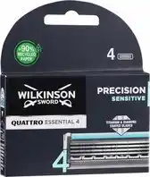 Bol.com Wilkinson Quattro Titanium Sensitive Scheermesjes 4 Stuks aanbieding