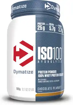 Bol.com Dymatize ISO 100 (932g) Chocolate Peanut - Eiwitten - Wei-eiwit isolaat aanbieding