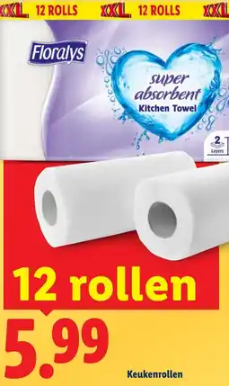 Lidl Keukenrollen aanbieding