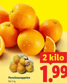 Lidl Perssinaasappelen aanbieding