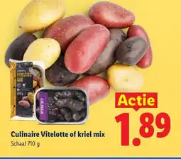 Lidl Culinaire Vitelotte of kriel mix aanbieding