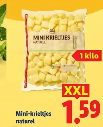 Lidl Mini-krieltjes naturel aanbieding