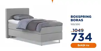 TotaalBED Boxspring boras aanbieding