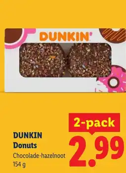 Lidl Dunkin donuts aanbieding