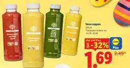 Lidl Verse sappen aanbieding
