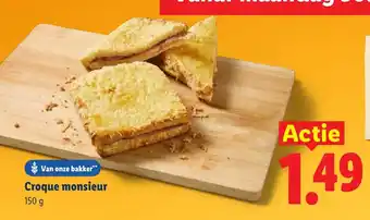 Lidl Croque monsieur aanbieding