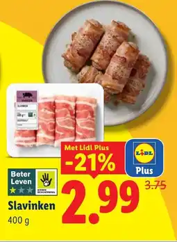 Lidl Slavinken aanbieding