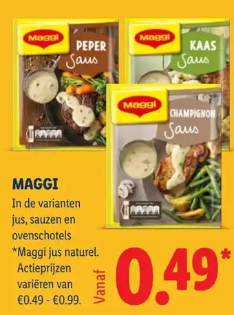 Lidl Maggi aanbieding