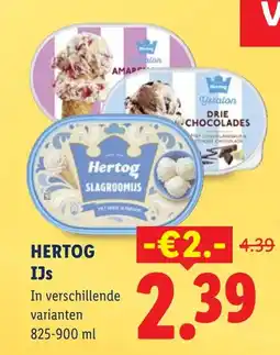 Lidl Hertog IJs aanbieding