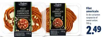 Lidl Filet americain aanbieding