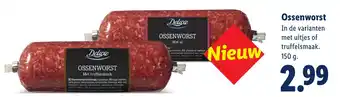 Lidl Ossenworst aanbieding