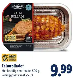 Lidl Zalmrollade aanbieding