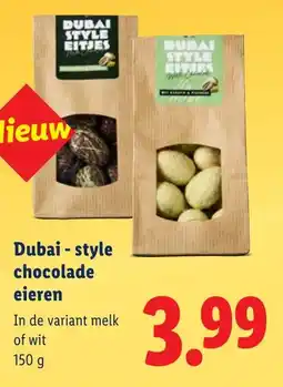 Lidl Dubai - style chocolade eieren aanbieding