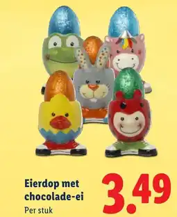 Lidl Eierdop met chocolade-ei aanbieding