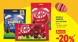 Lidl Kitkat of smarties paas chocolade aanbieding