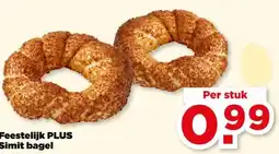 PLUS Feestelijk PLUS Simit bagel aanbieding