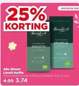 PLUS Alle Simon Lévelt Koffie aanbieding
