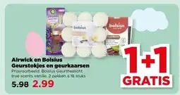 PLUS Airwick en Bolsius Geurstokjes en geurkaarsen aanbieding