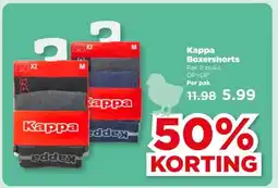 PLUS Kappa Boxershorts aanbieding
