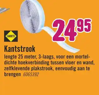 Hornbach Kantstrook aanbieding